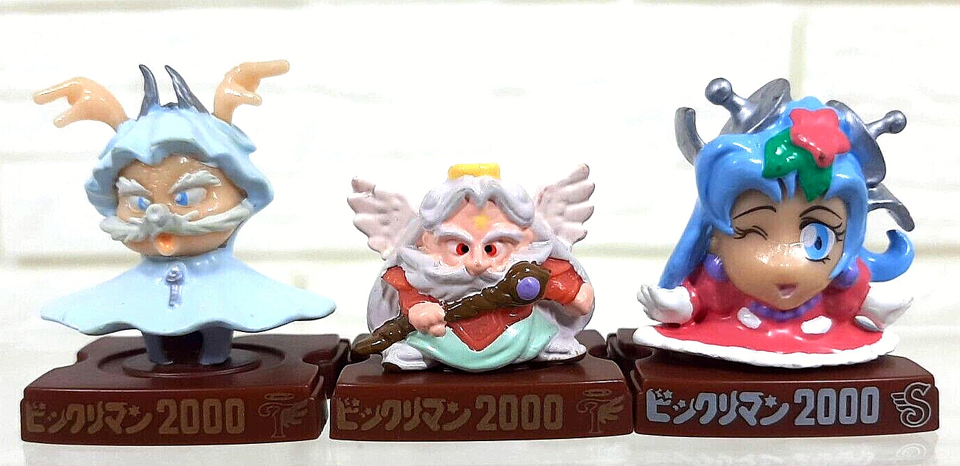 BIKKURIMAN 2000 WATER REPELLENT KING ZEUS CLEAR GODDESS FIGURE LOTTE SET 7