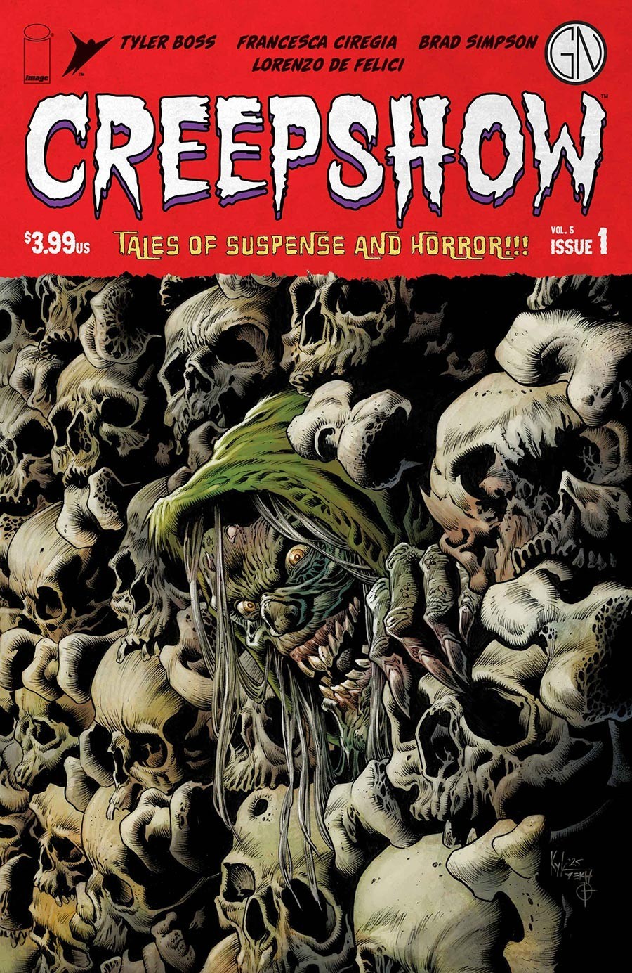 Creepshow #1 Cover A 1st Print Kyle Hotz & Dan Brown Image Comics 2026 NEW