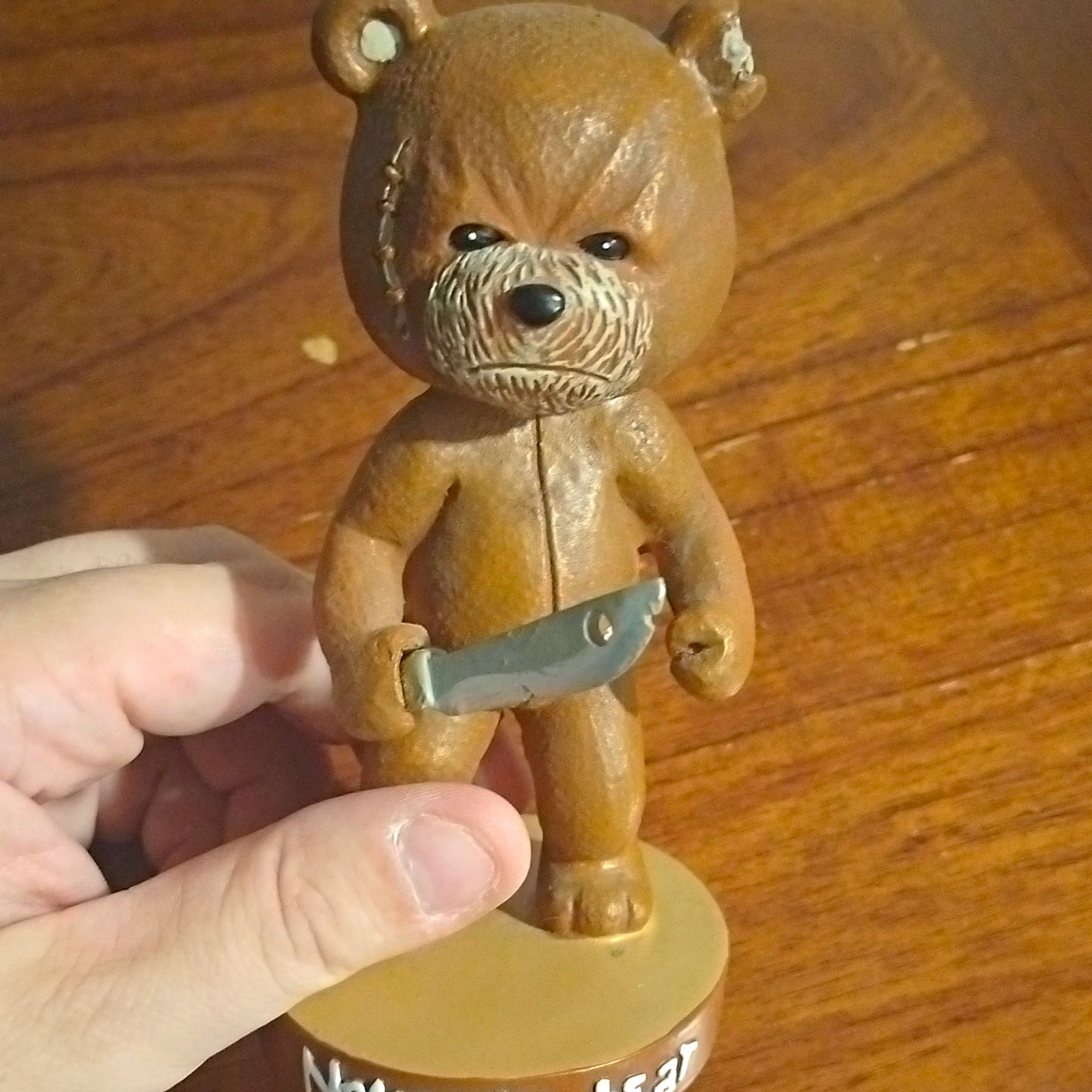 Rare Naughty Bear Promotional 6 Inch Figure.