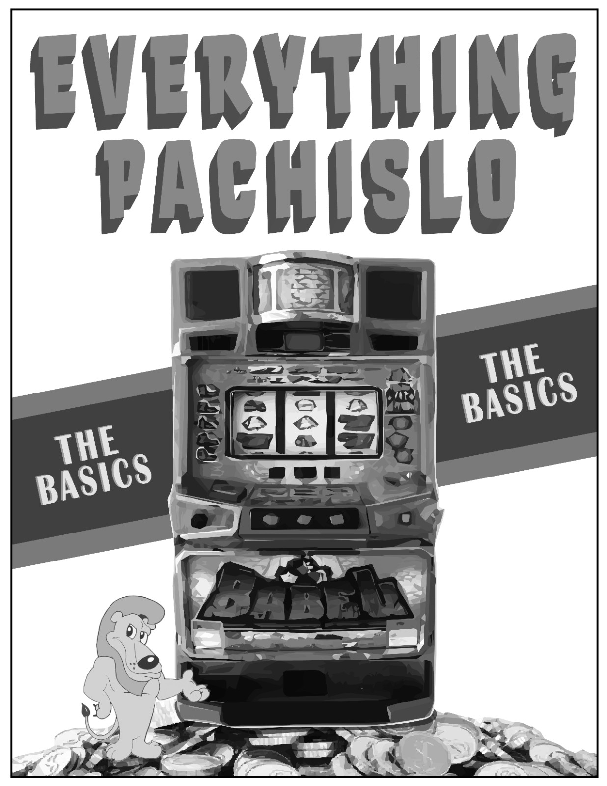 **NEW** Pachislo Slot Machine Manual 8 Pages EVERYTHING BASICS PACHISLO