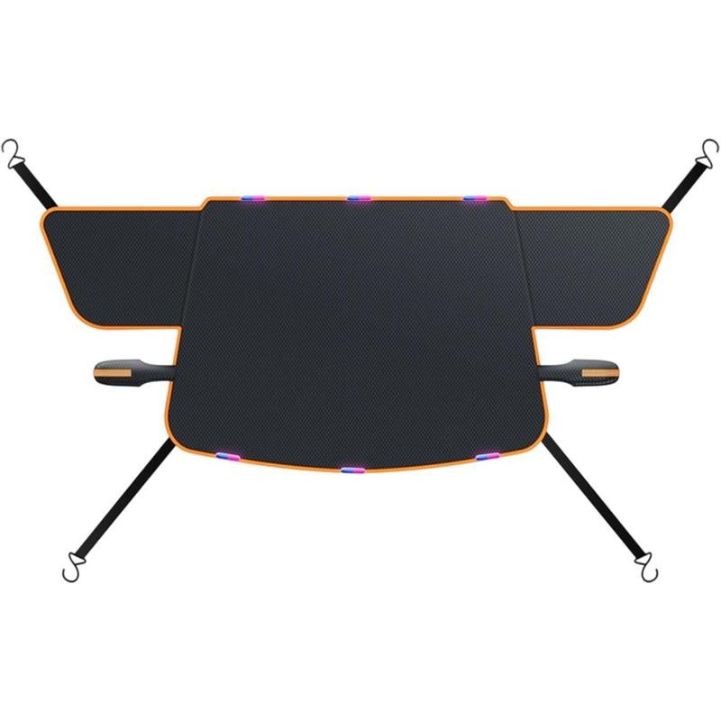 Magnetic Car Windshield Ice Snow Cover, Waterproof Oxford 360° Windproof 