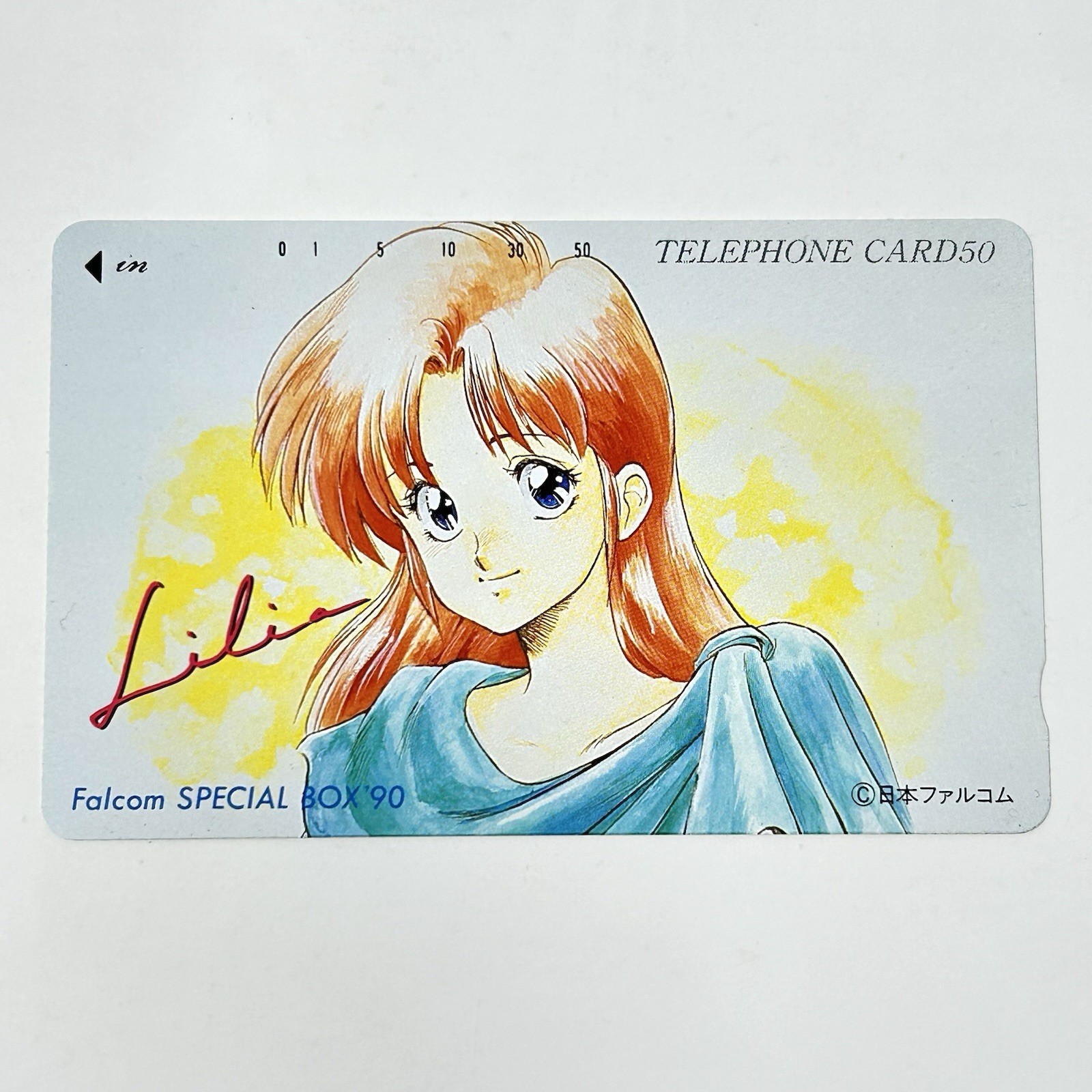 Ys II Ys 2 Lilia Telephone Card Falcom Special Box 90 Exclusive Nihon Falcom
