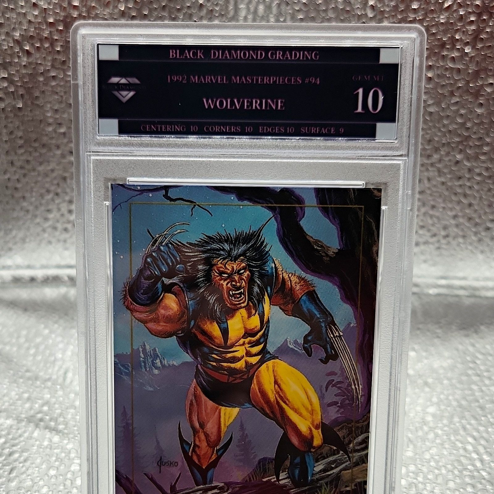Marvel 1992 Marvel Masterpieces WOLVERINE #94 Joe Jusko - Graded