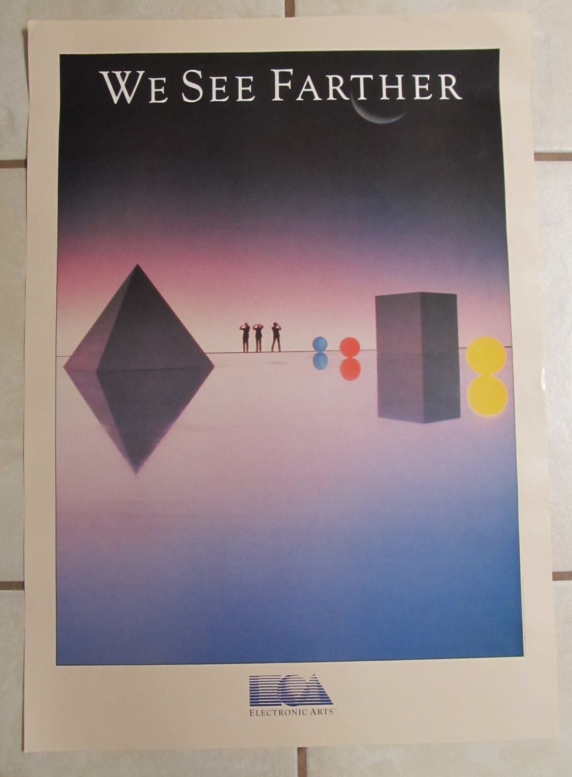 Vintage Electronic Arts Poster 