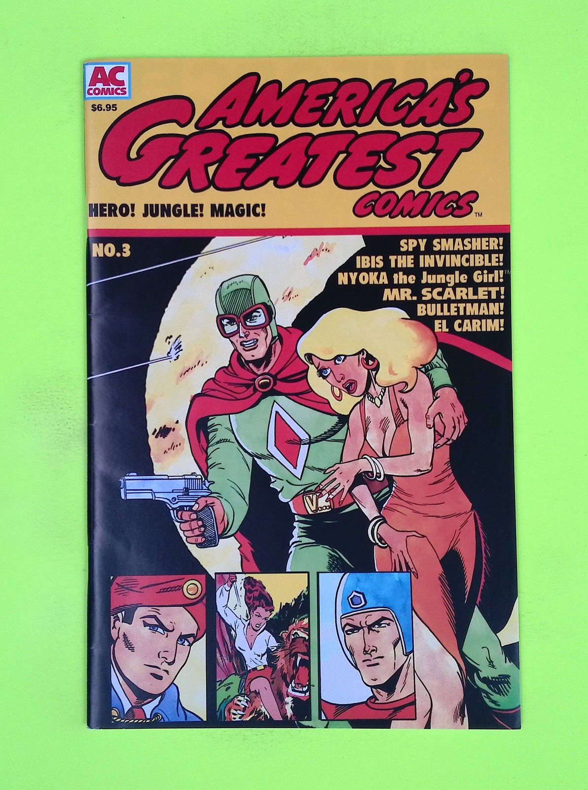 America\'s Greatest Comics #3 Vol. 2 AC Comics Higher Grade Comic Book RY12-190