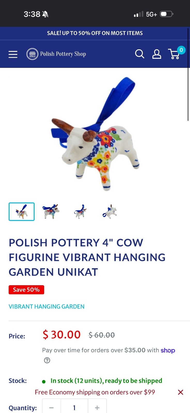 2unique Boleslawiec Polish Pottery 4\
