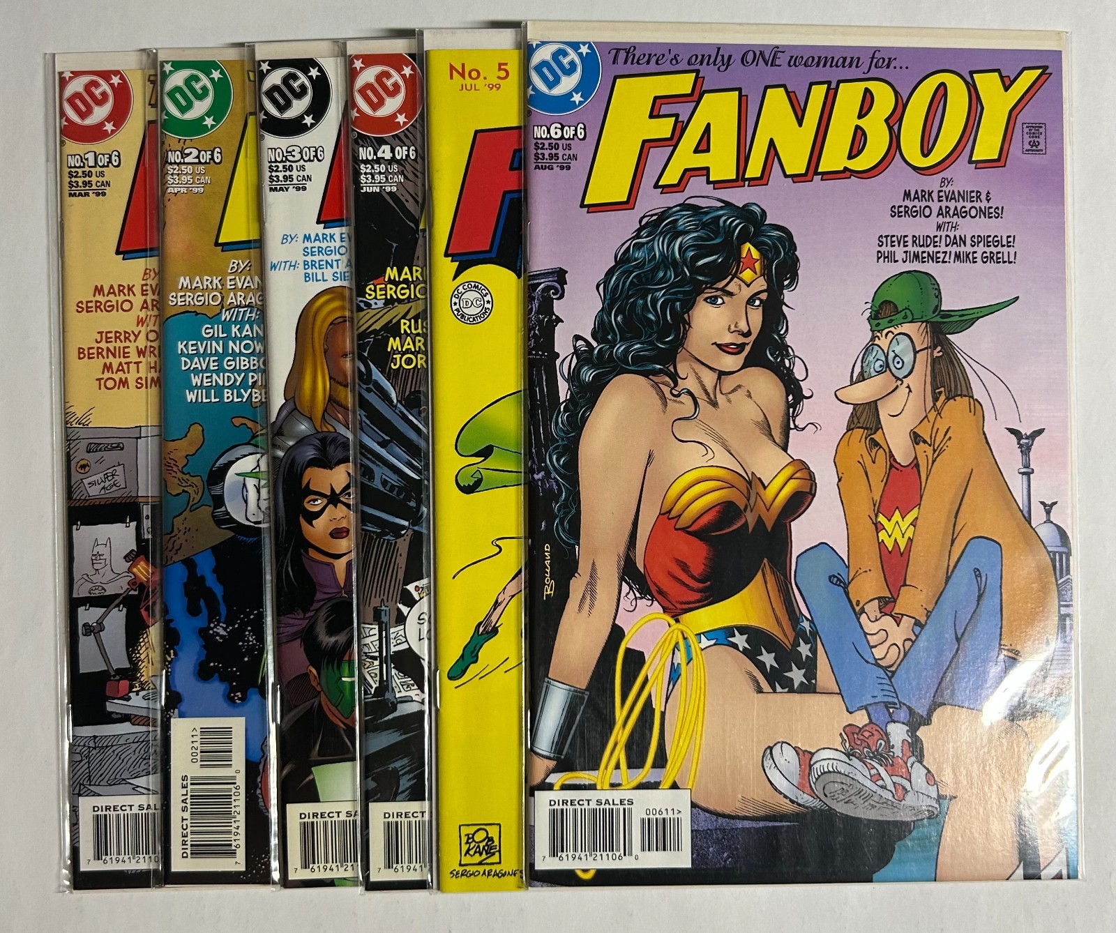 Fanboy #1 thru #6 (1999)- Complete Run