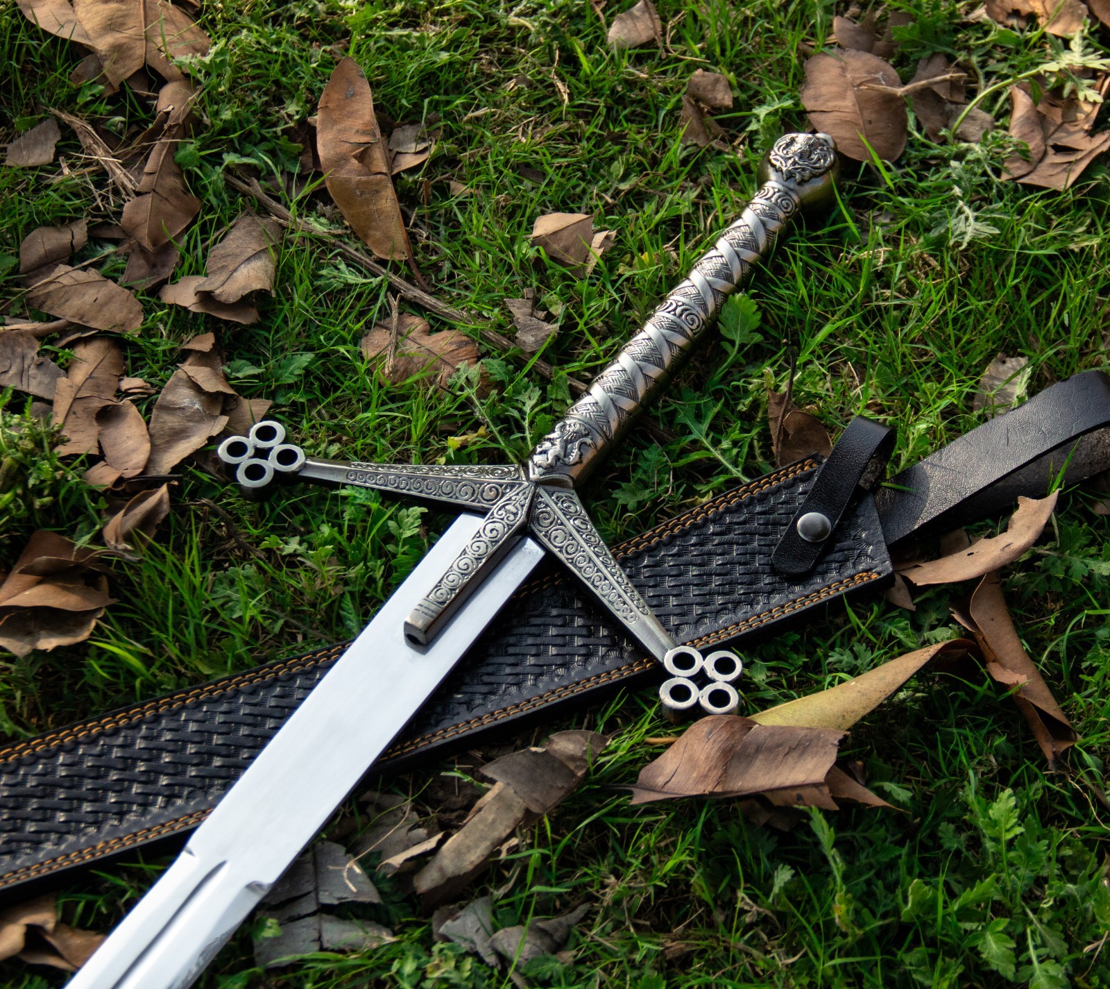 Handmade Scottish Claymore Sword, Medieval Sword, Battle Ready Viking Sword Gift