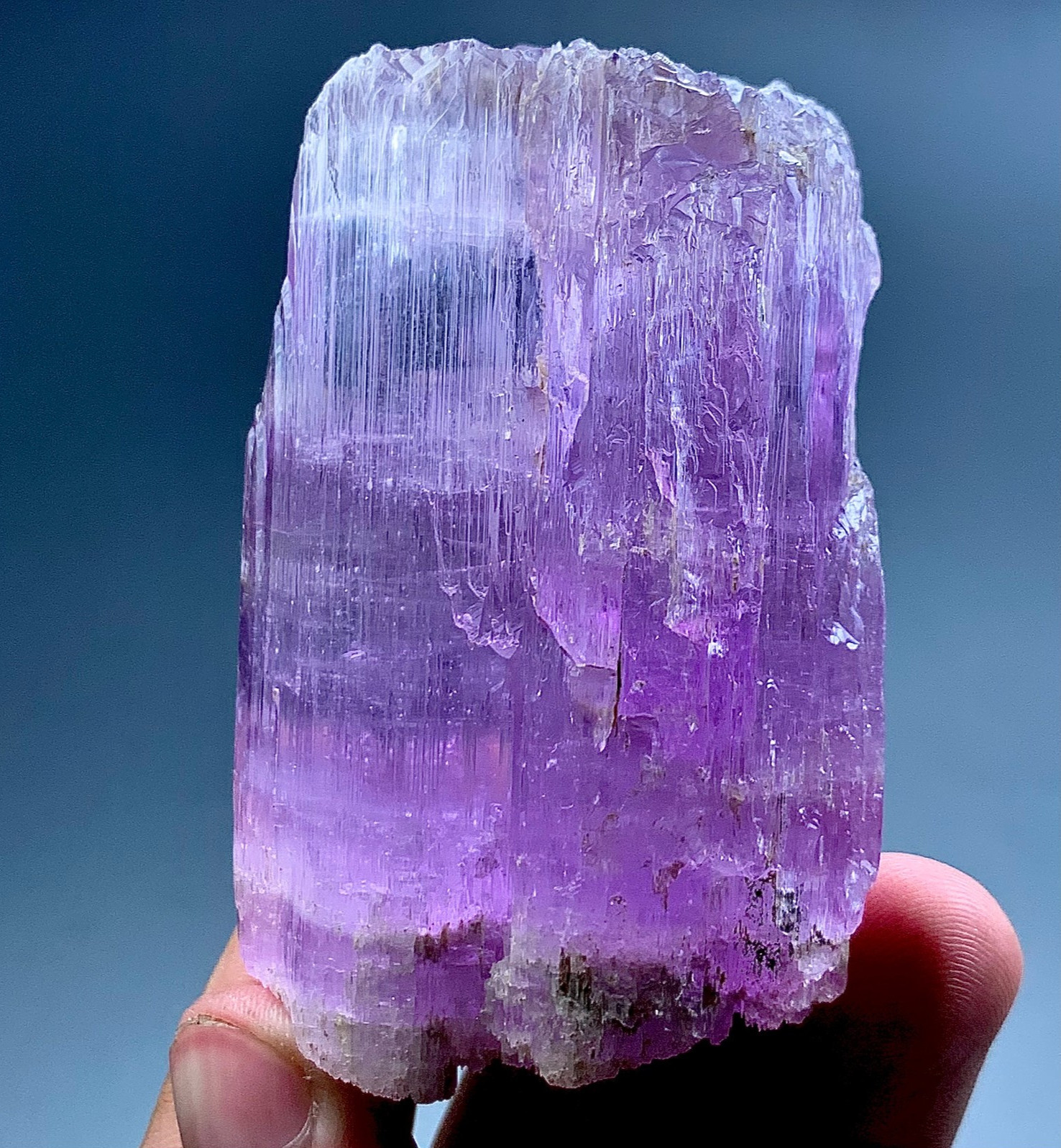 1040 Carat Natural Pink Kunzite Crystal Specimen From Afghanistan