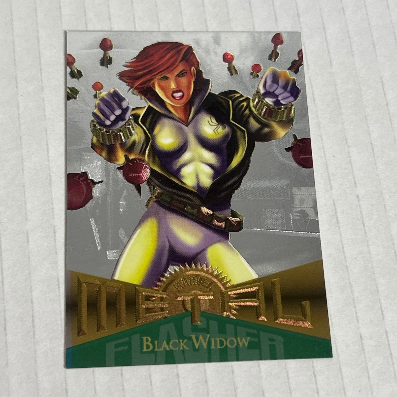Marvel Metal Power Grid Cards 1995 **YOU PICK**