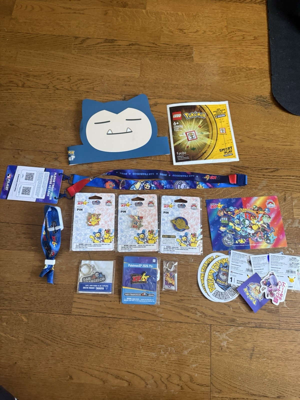 Pokemon 2026 XP And Worlds Merch