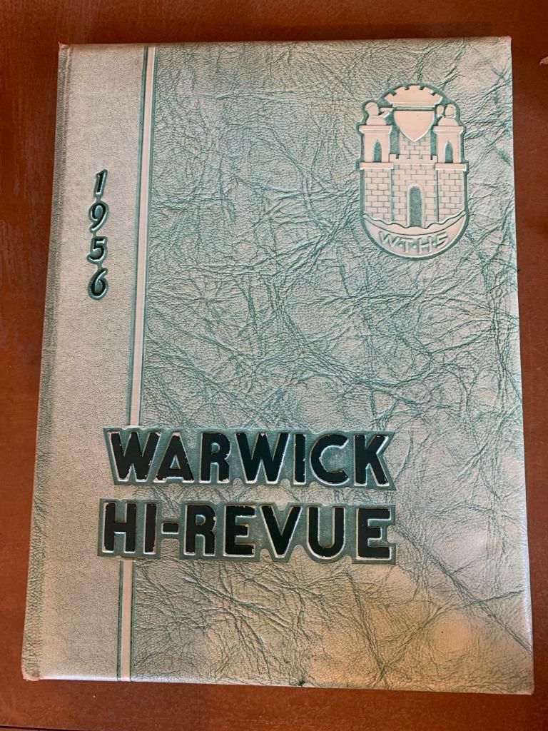 Warwick Township High School Yearbook 1956 56 Rothsville,  Pennsylvania PA