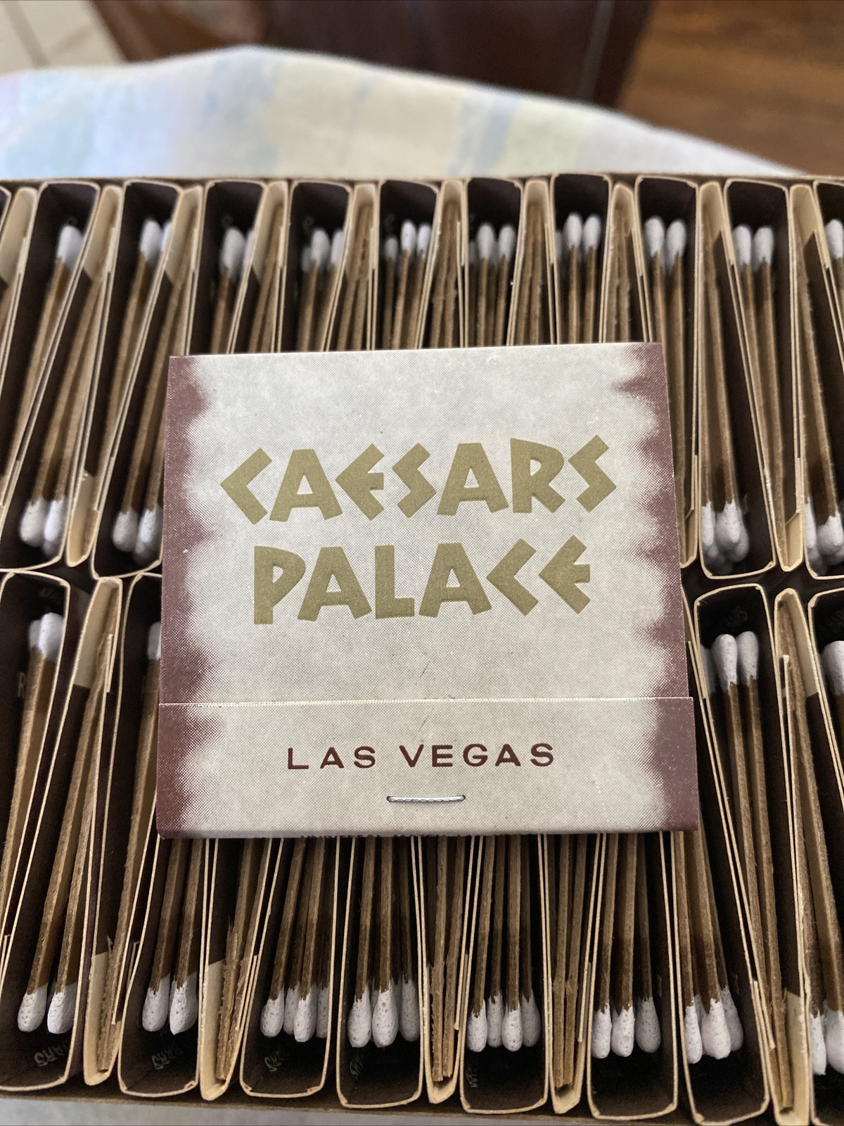 vintage Matchbook Caesar’s Palace Hotel and Casino Las Vegas-ONE BOOK OF MATCHES