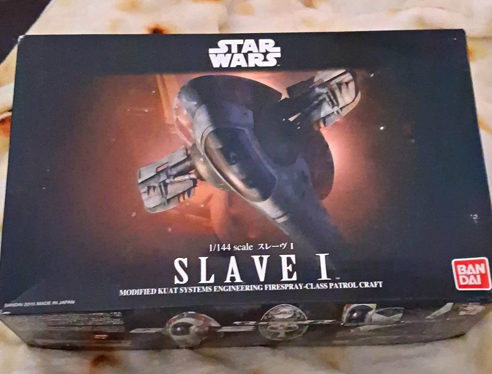 Bandai Star Wars Slave I 1/144 Model Kit Boba Fett  Slave 1 starship