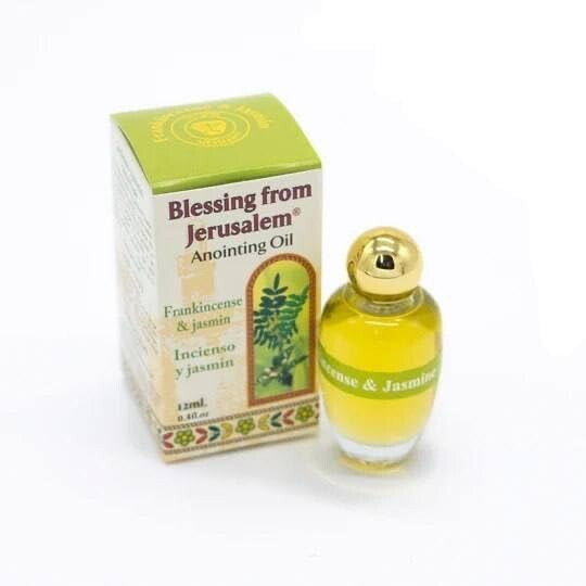 Frankincense & jasmine anointing oil Ein Gedi from Jerusalem Holyland 12 ml