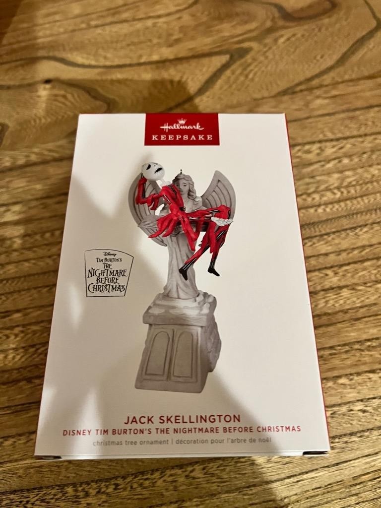 Hallmark Keepsake Ornament 2022 The Nightmare Before Christmas Jack Skellington