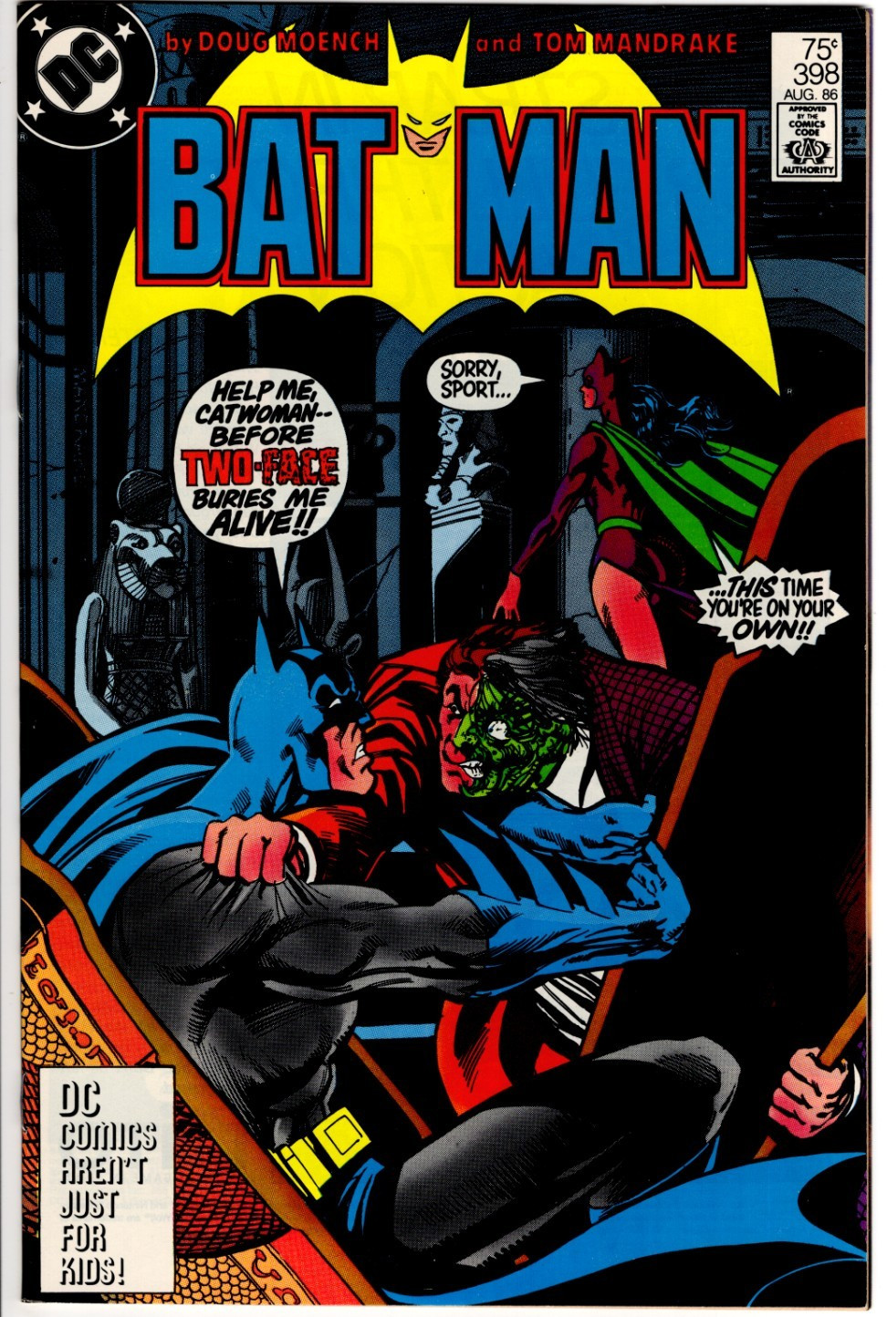 BATMAN #398 (1986): Rare 4th Print: VF