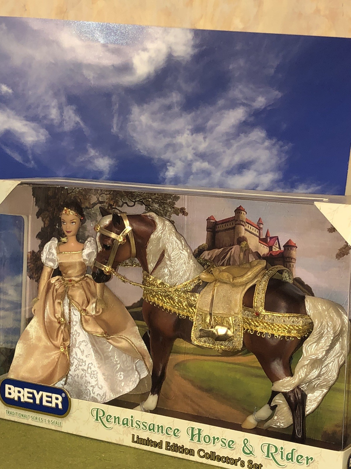 Rare 2011 Breyer Horse And Rider Renaissance Gift Set NIB  Limited Edition *WoW*