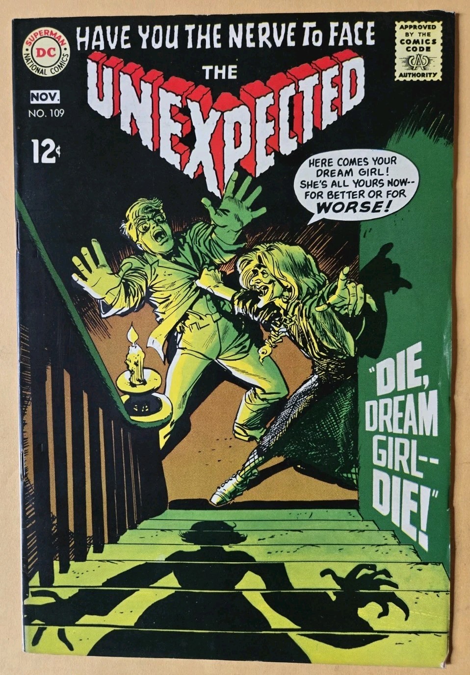 The Unexpected #109 VG+ (4.5) DC Comics Oct-Nov 1968