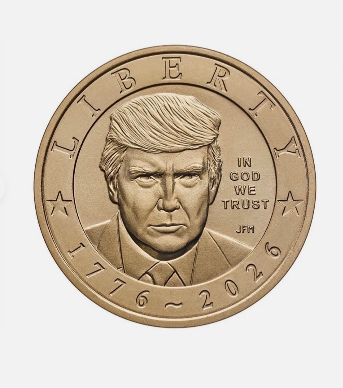 2026 P President Trump Semiquincentennial $1 Coin available now.