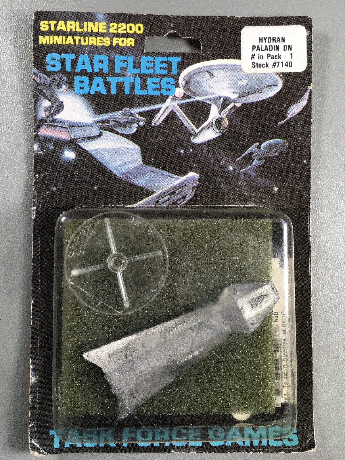 Star Trek Star Fleet Battles Starline 2200 HYDRAN PALADIN DN #7140, BLACK PACK