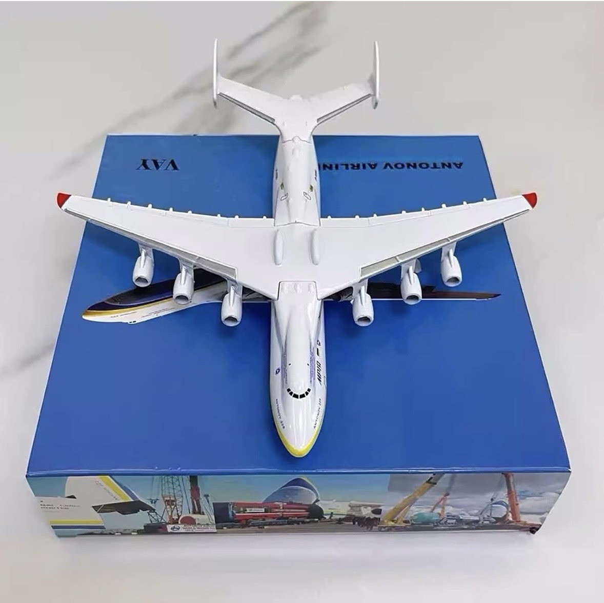 1/400 Soviet Union Air ANTONOV 225 Airlines An-225 Mriya Airplane Model READ