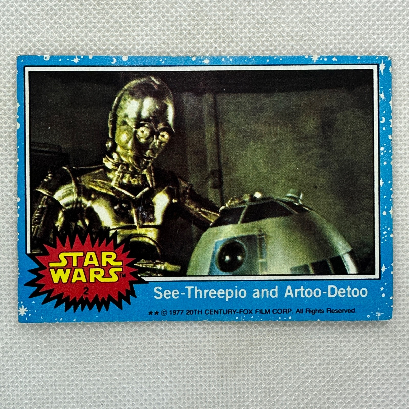 1977 Topps Star Wars Cards Blue Series 1 – You Pick #1–#66 – Buy 4 Save 25%