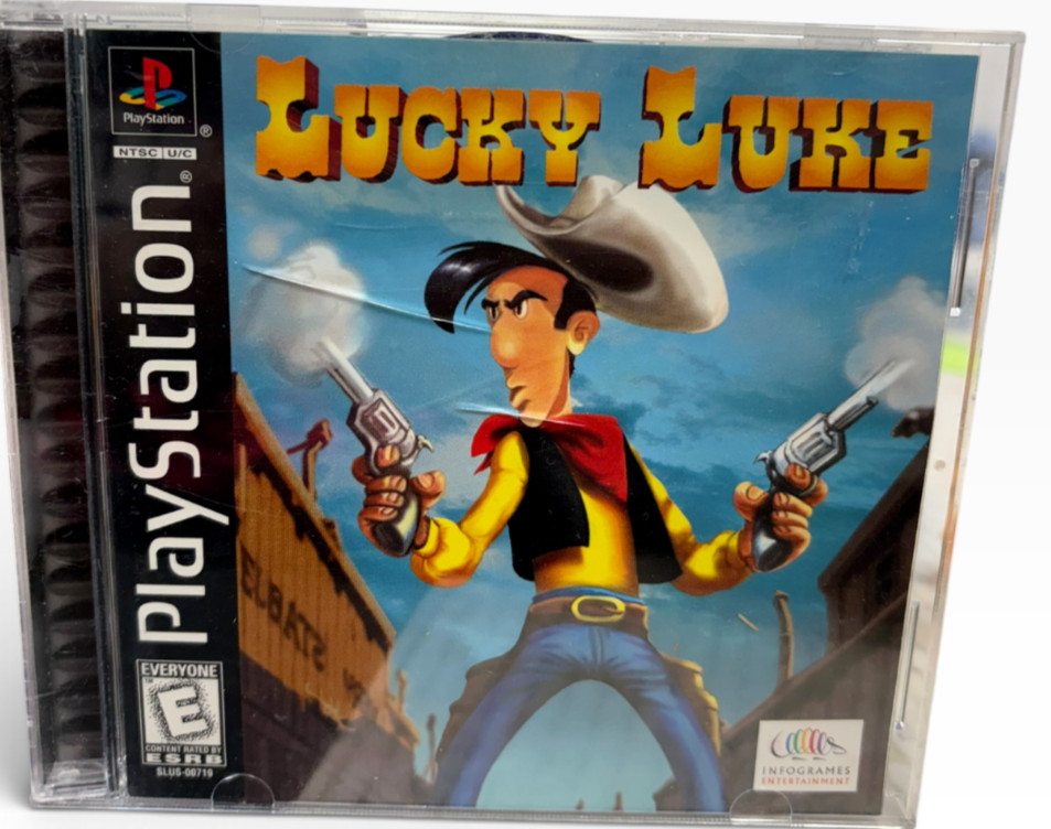 Lucky Luke Complete Game for PlayStation 1 Complete in Box (Read description)