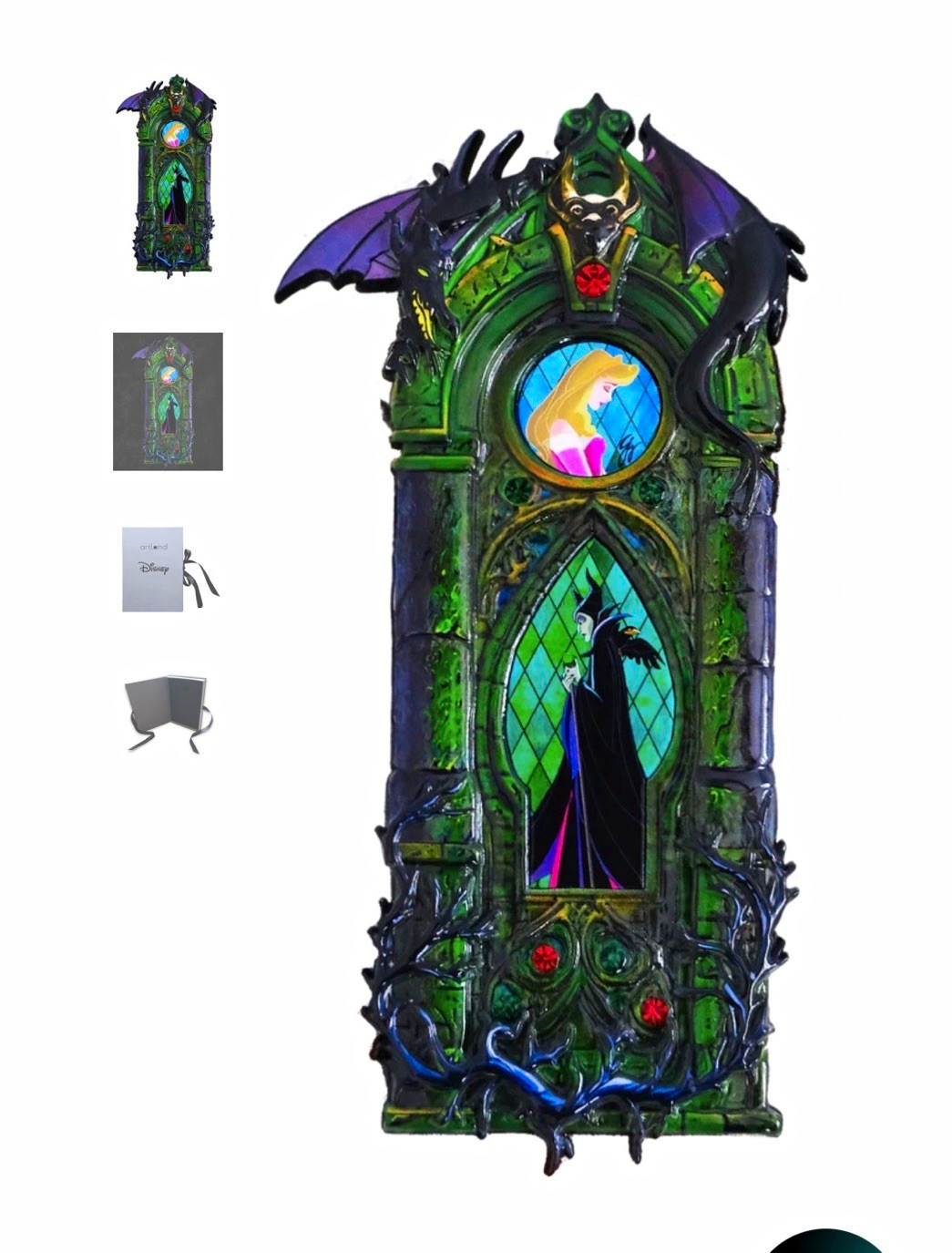 Artland Disney Maleficent Jumbo Castle Pin - Sleeping Beauty LE 100 PRESALE