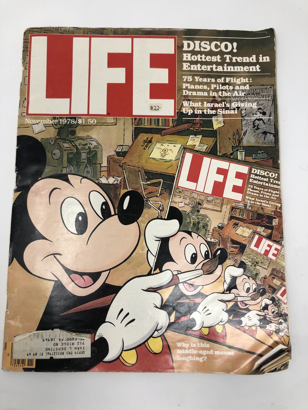 Vintage Magazines - Life November 1978 - Look April 1971 - America On parade