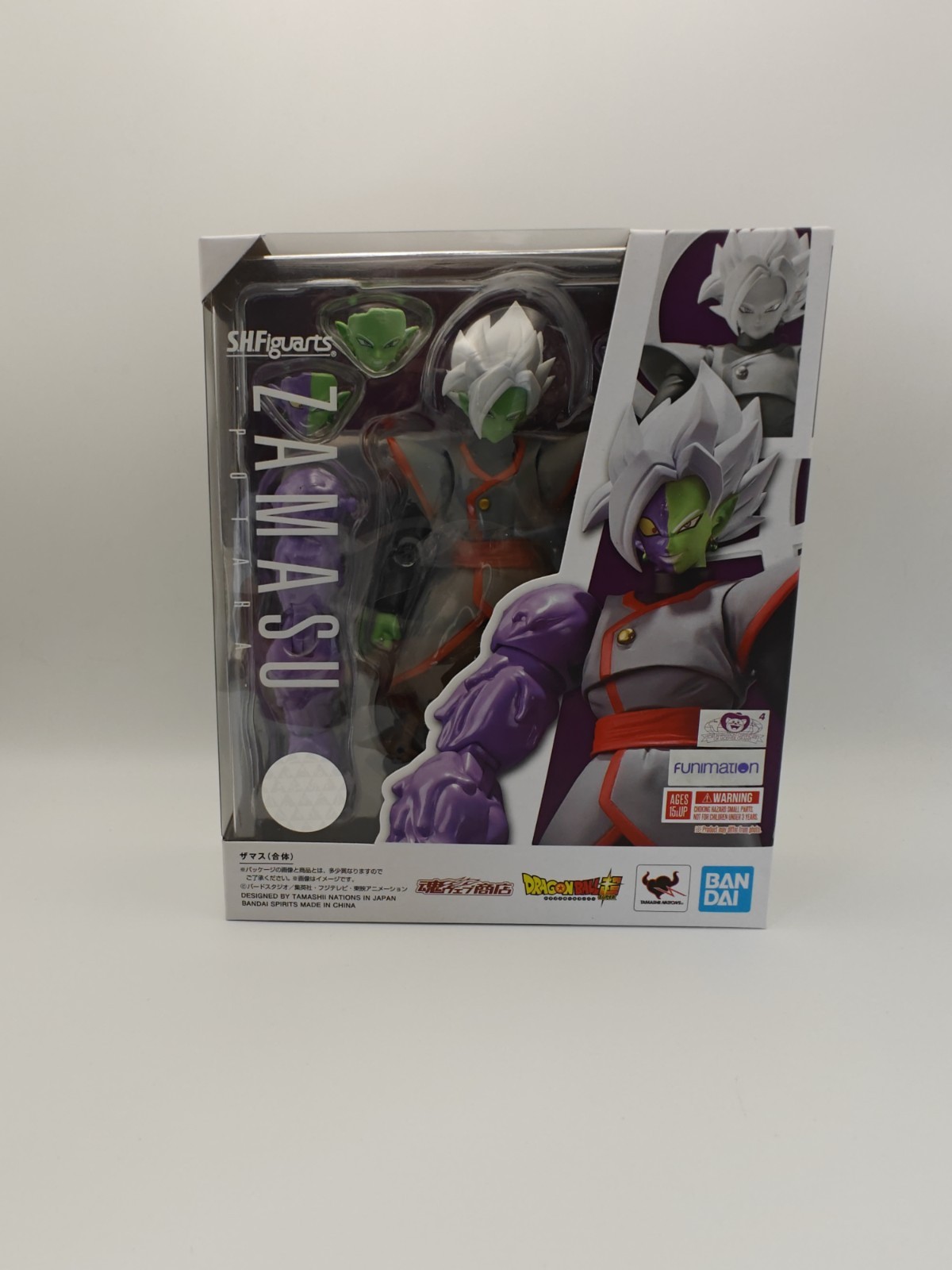 Bandai SH Figuarts Zamasu Potara Action Figure Dragon Ball Super