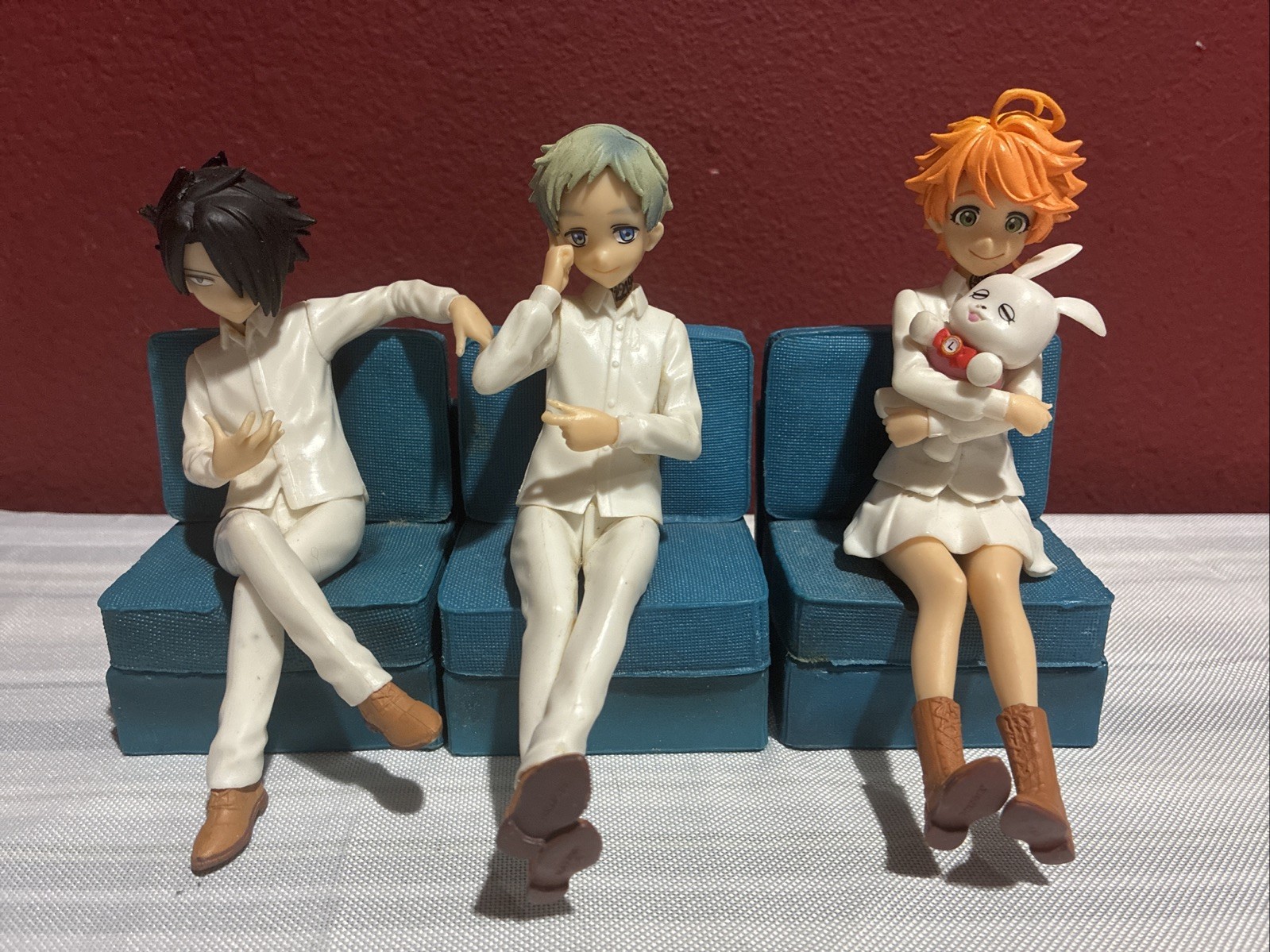 SEGA The Promised Neverland Premium Norman Emma Ray figure 3 set Japan F/S NEW