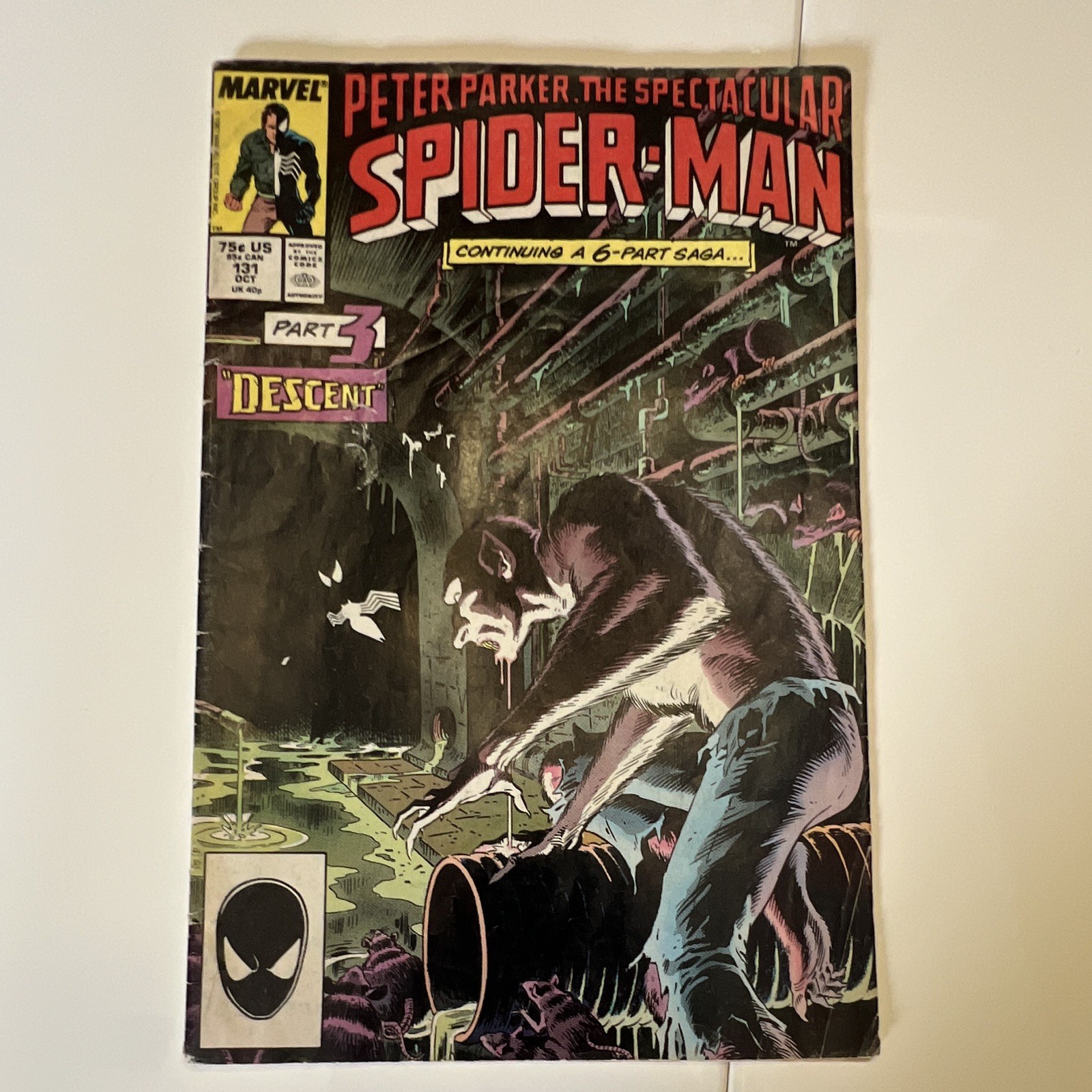 Marvel Peter Parker The Spectacular Spider-Man #131 (1986) \