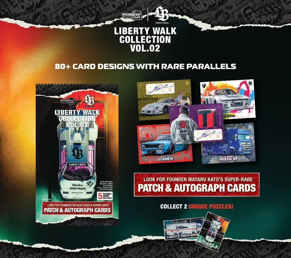 TARMAC CARDS LIBERTY WALK (LBWK) VOL. 2