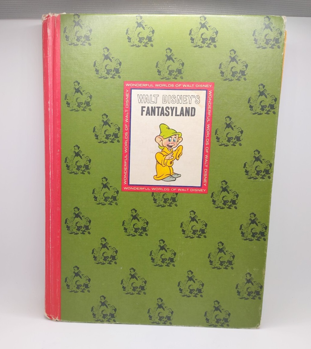 Vtg Walt Disney\'s Fantasyland 1965 Book of Children\'s Stories Golden Press