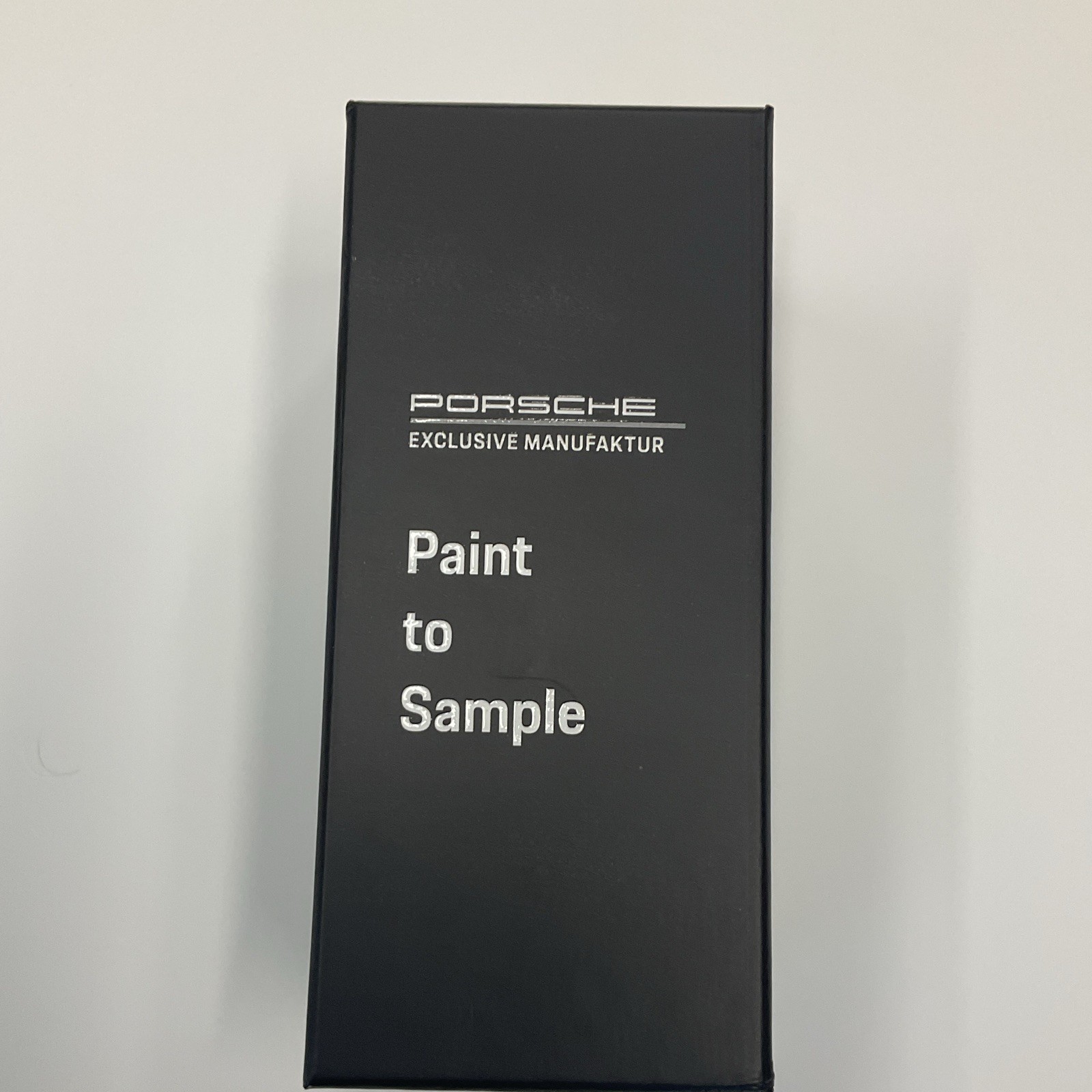 Porsche Exclusive Manufaktur Paint to Sample Color Fan Deck Swatch Book CW25/22