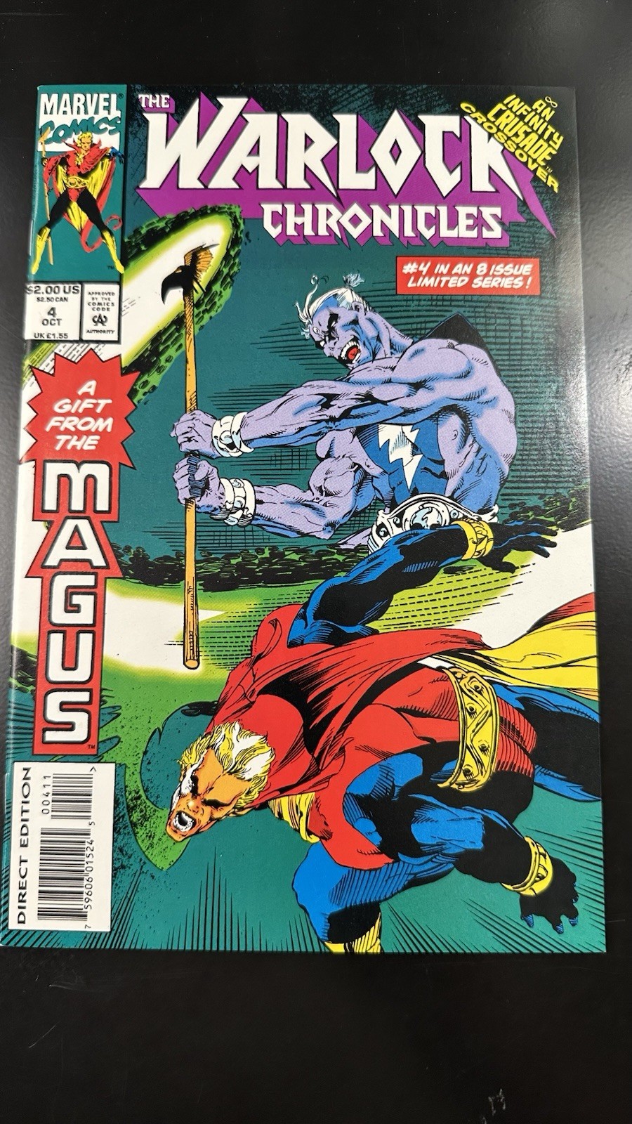 Warlock Chronicles #4 Infinity Crusade Crossover Jim Starlin Marvel 1993 NM