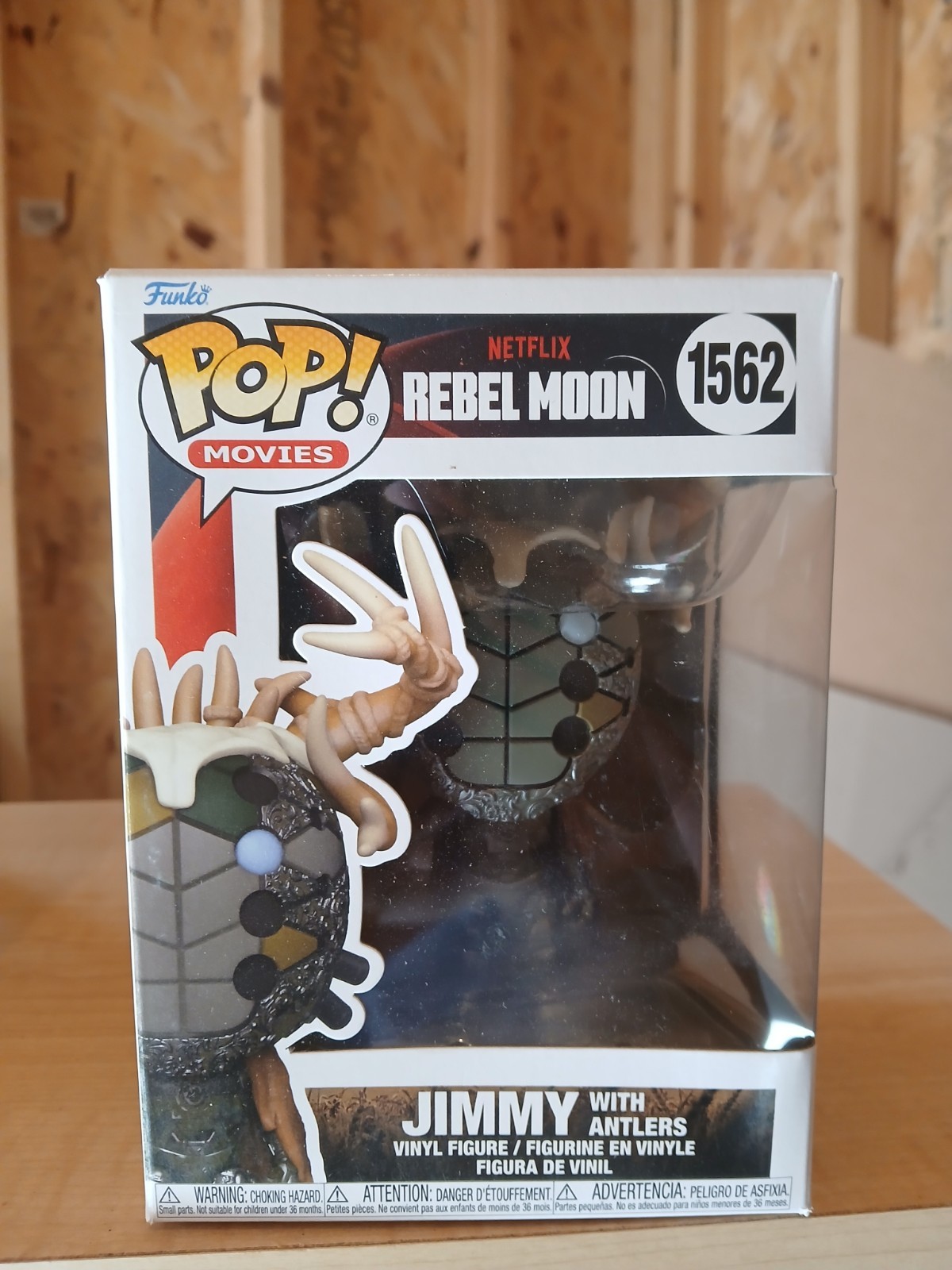 FUNKO POP  JIMMY WITH ANTLERS 1562 REBEL MOON POP MOVIES Y01