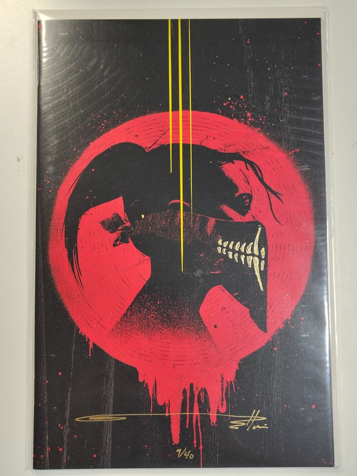 SIKTC Something is Killing The Children NYCC #1 Wilson Signed Gilded 9/40 w/COA