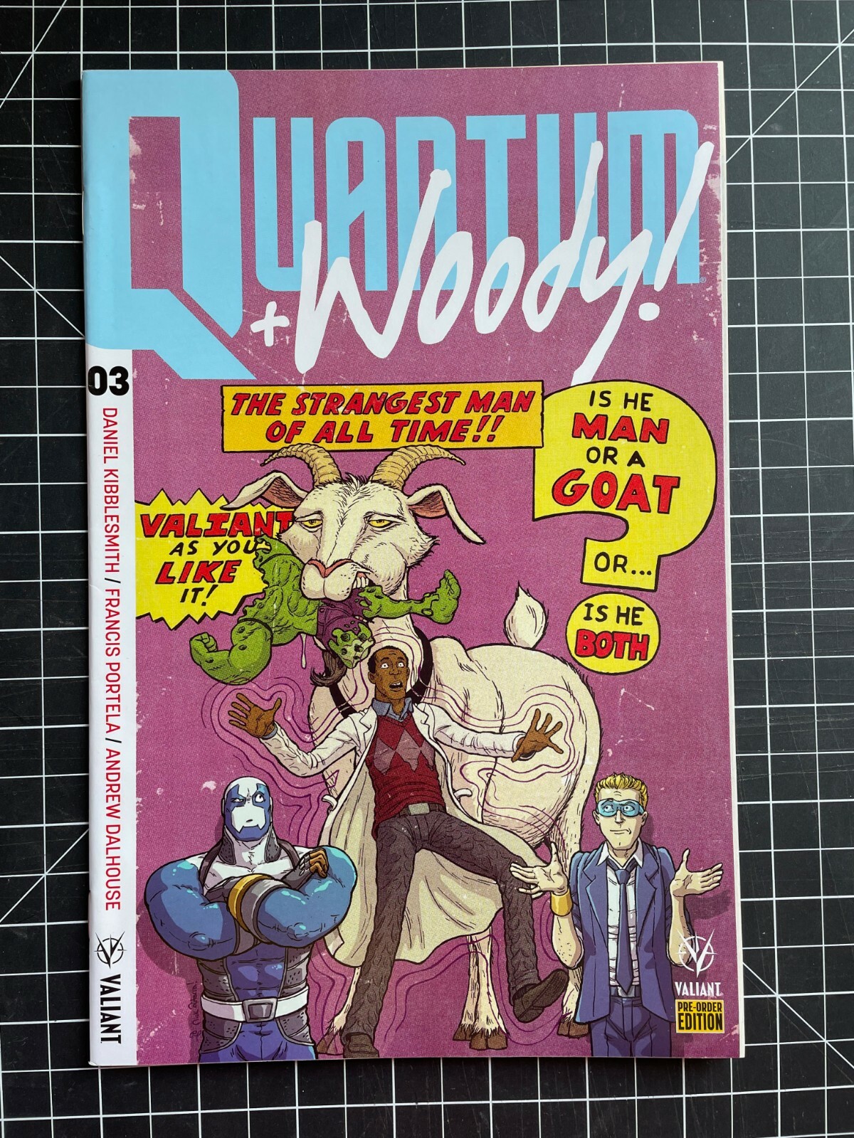 VALIANT QUANTUM & WOODY 2018 SER INCENTIVE GEOFF SHAW ULTRA FOIL VARIANT RARE