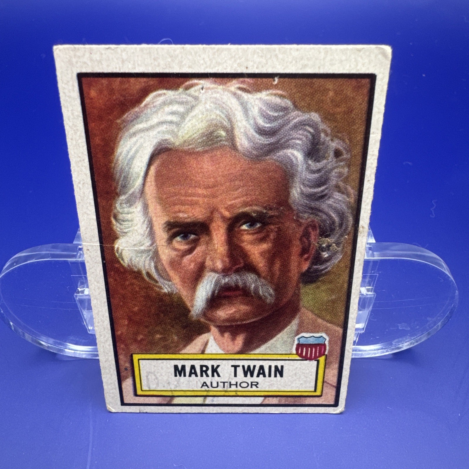 1952 Topps Look \'N See #29 Mark Twain VG *e1