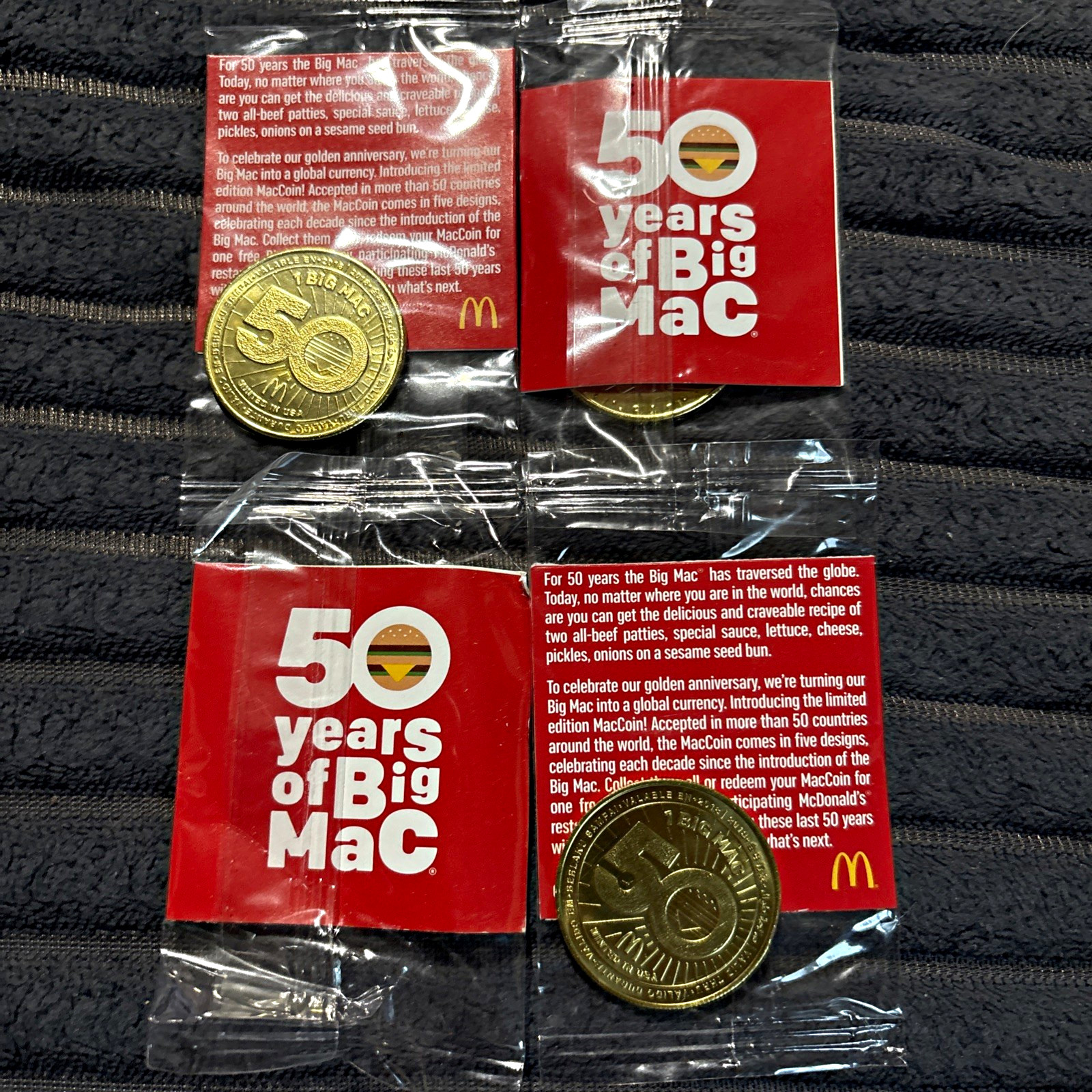 50 Years of Big Mac Coins