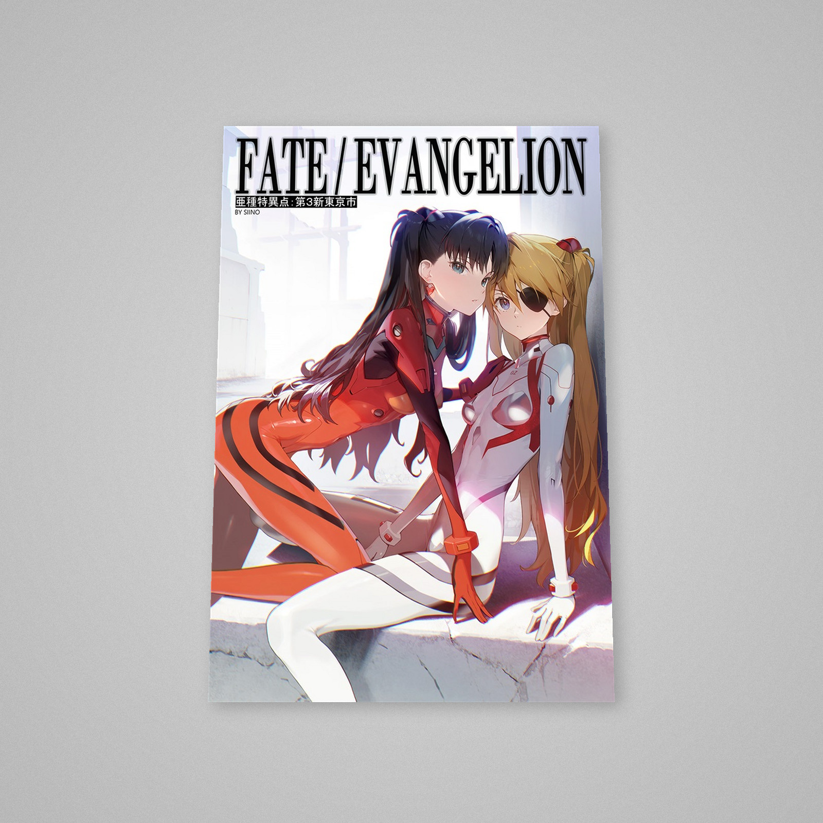 Fate/Evangelion Fate/stay night & Evangelion Art Book A4/28P C100 Doujinshi