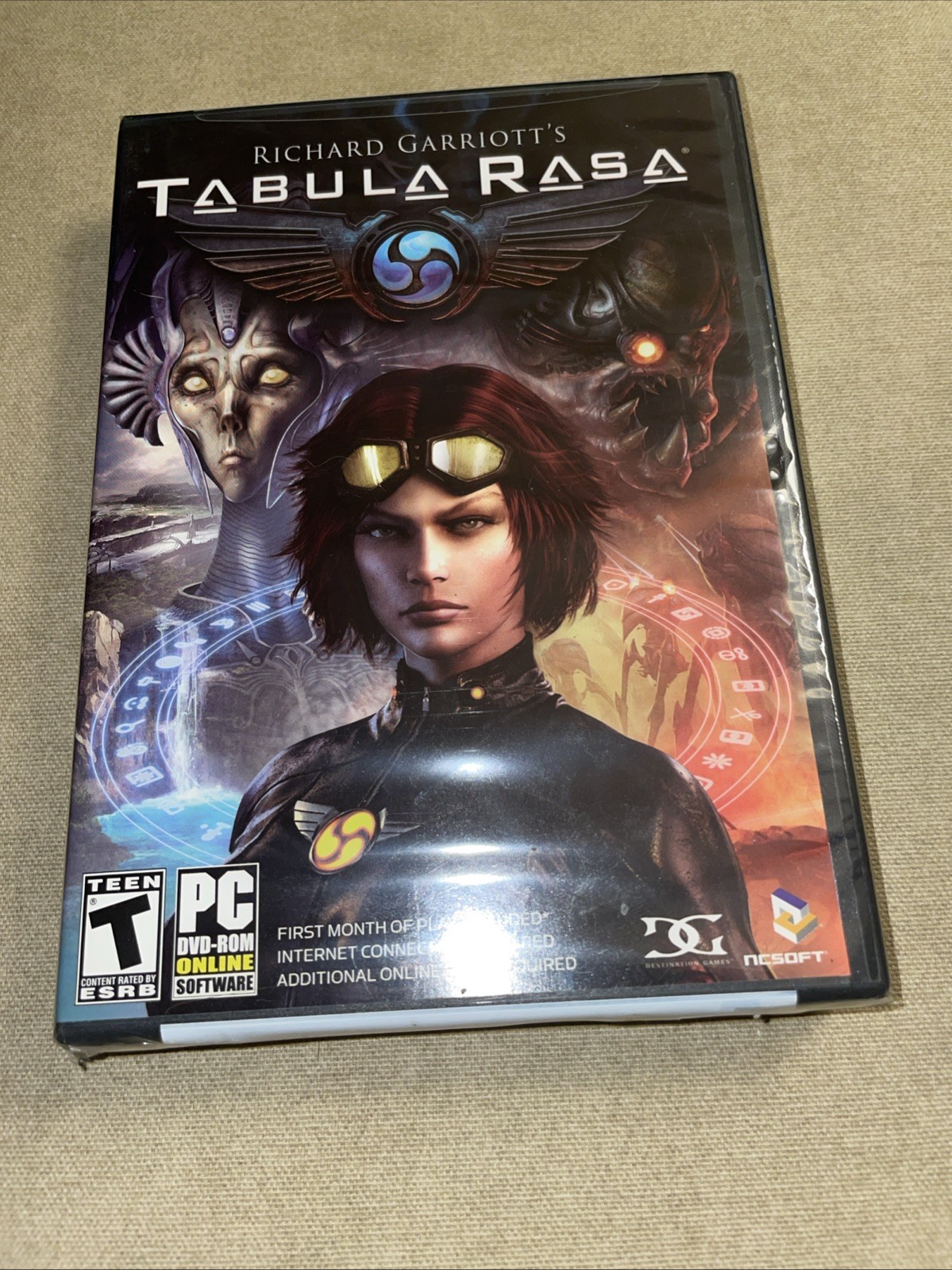 Richard Garriott\'s Tabula Rasa, PC, DVD, Video Game (Brand New/Factory Sealed)