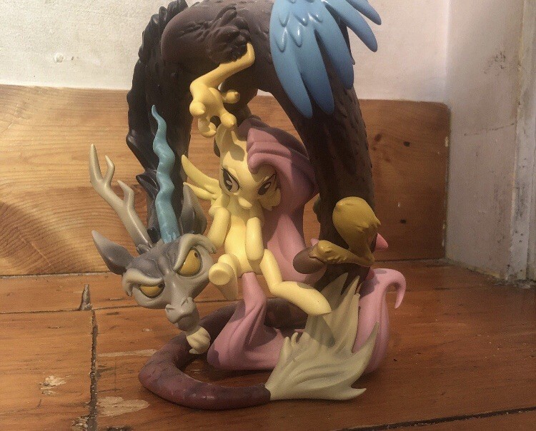 WeLoveFine My Little Pony Discord Flutter On by Sajira