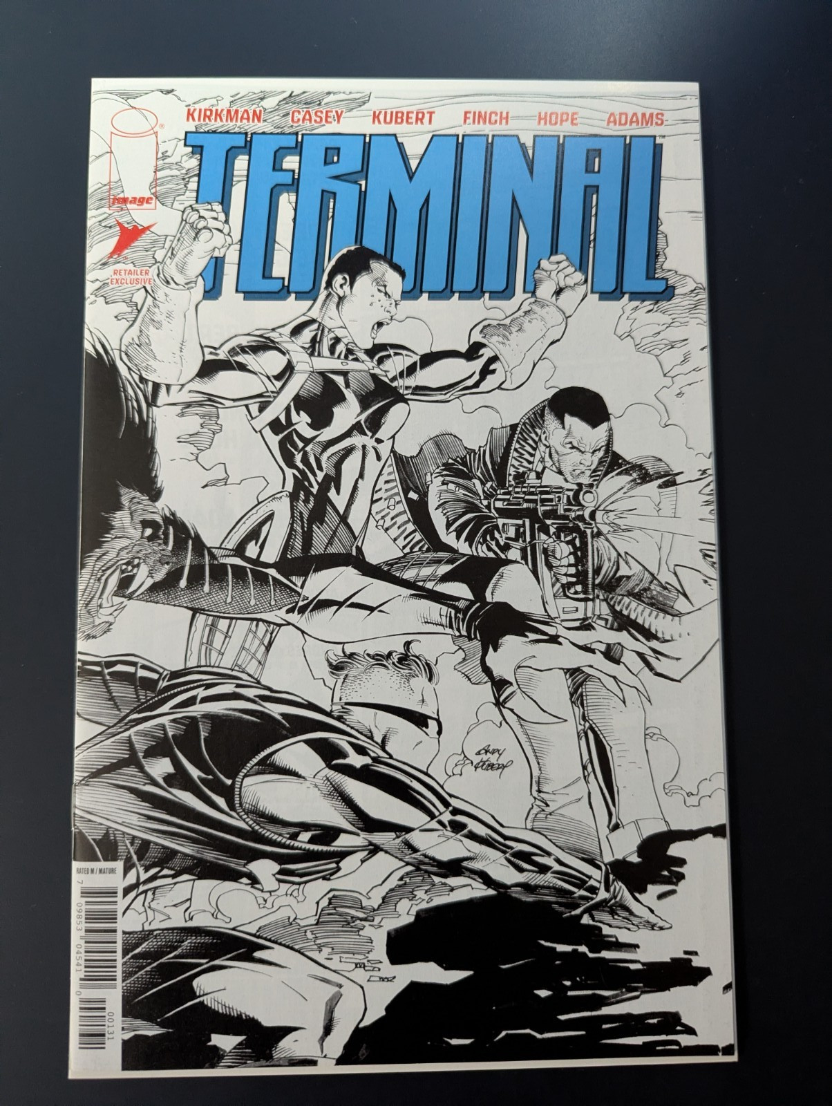 TERMINAL #1 Ashcan Skybound Andy Kubert Robert Kirkman Retailer Exclusive Single