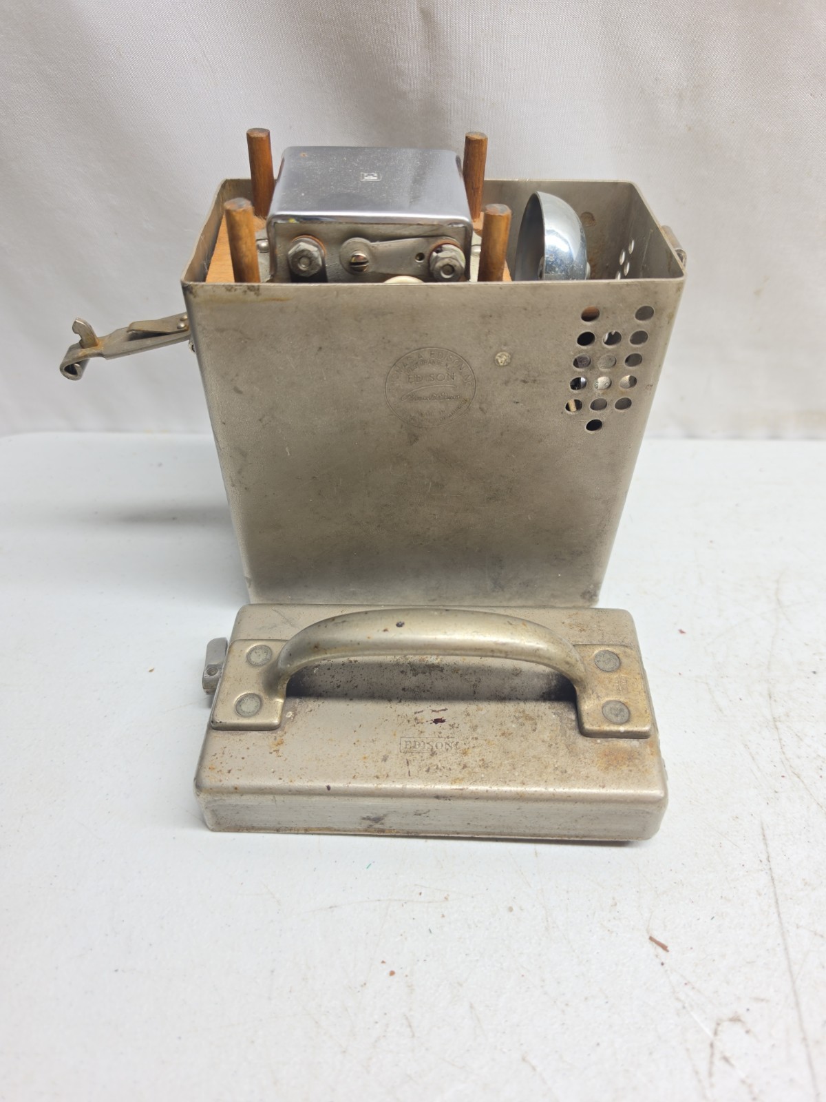 Thomas Edison  ELECTRIC bell   (intercom/phone?)  vintage  40s-60s