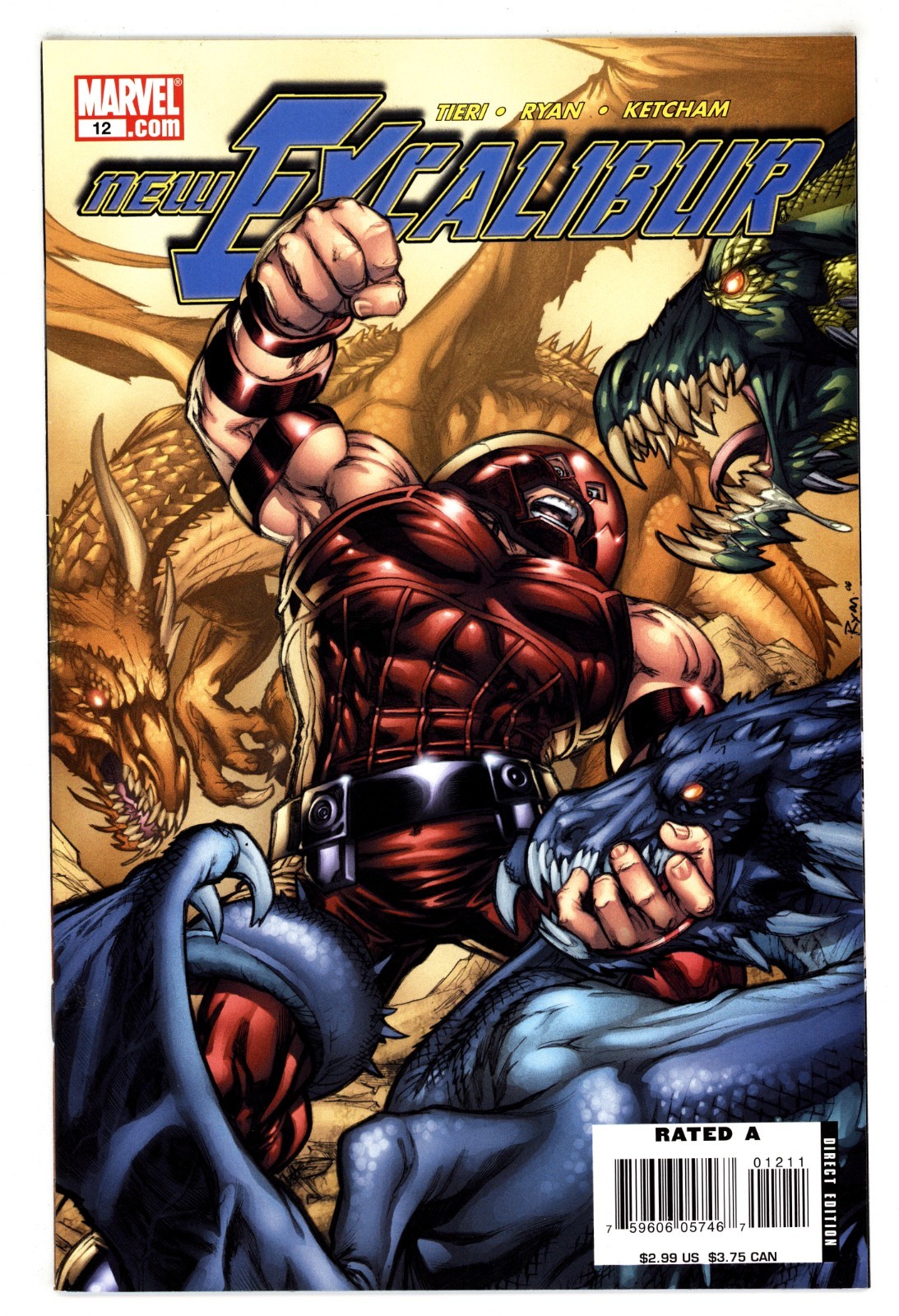 New Excalibur #12 NM- 9.2 2006  Michael Ryan Cover