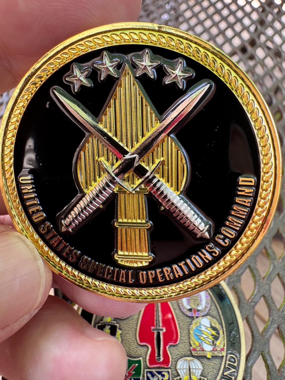US SOCOM Special Operations Command Challenge Coin