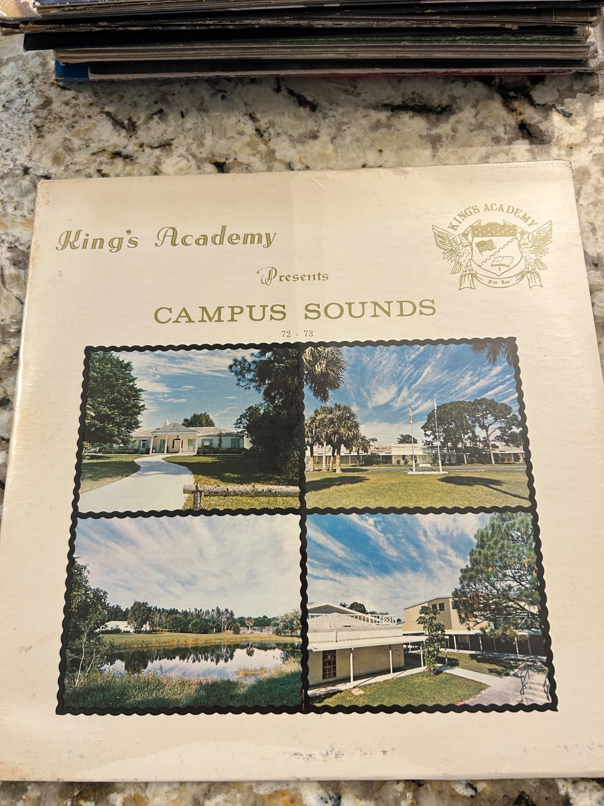 SEALED King\'s Academy Campus Sounds 1972-73 West Palm Beach FL Private Press